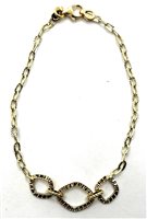 Bracciale Domar Donna Bracciale oro 18k in Oro BROR-386-280